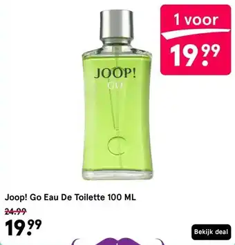 Etos Joop! Go Eau De Toilette 100 ML aanbieding