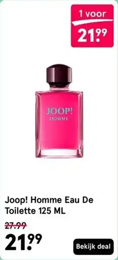 Etos Joop! Homme Eau De Toilette 125 ML aanbieding