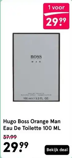 Etos Hugo Boss Orange Man Eau De Toilette 100 ML aanbieding
