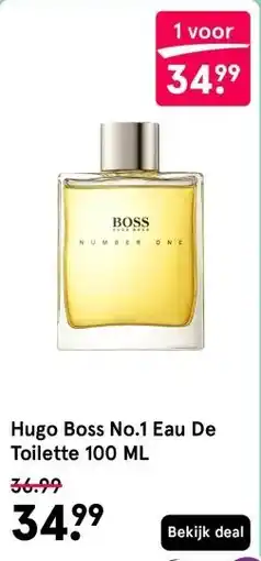 Etos Hugo Boss No.1 Eau De Toilette 100 ML aanbieding