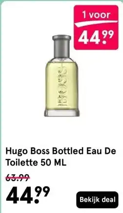 Etos Hugo Boss Bottled Eau De Toilette 50 ML aanbieding