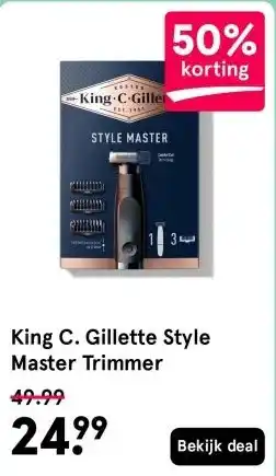 Etos King C. Gillette Style Master Trimmer aanbieding
