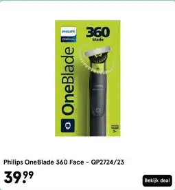 Etos Philips OneBlade 360 Face - QP2724/23 aanbieding
