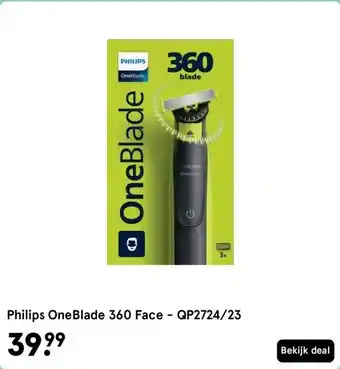 Etos Philips OneBlade 360 Face - QP2724/23 aanbieding