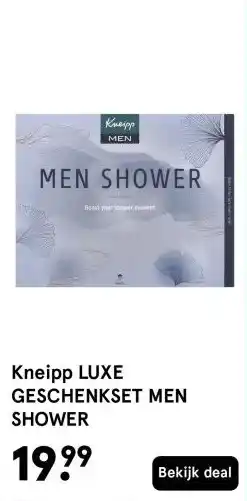 Etos Kneipp LUXE GESCHENKSET MEN SHOWER aanbieding