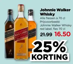 PLUS Johnnie Walker Whisky aanbieding