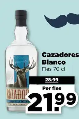 PLUS Cazadores Blanco aanbieding