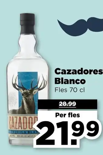 PLUS Cazadores Blanco aanbieding