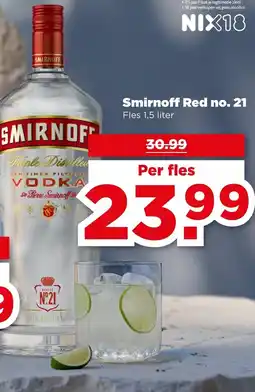PLUS Smirnoff Red no. 21 aanbieding