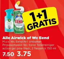 PLUS Alle Airwick of Wc Eend aanbieding