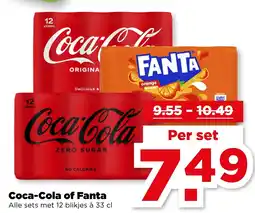 PLUS Coca-Cola of Fanta aanbieding