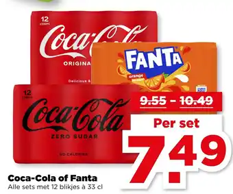 PLUS Coca-Cola of Fanta aanbieding