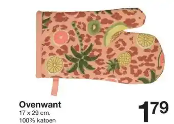 Zeeman Ovenwant aanbieding