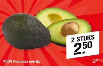 Coop PLUS Avocado eetrijp aanbieding