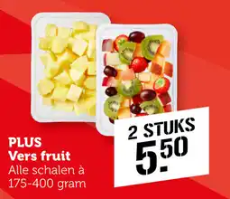 Coop PLUS Vers fruit aanbieding
