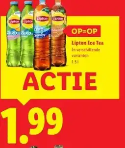 Lidl Lipton Ice Tea aanbieding