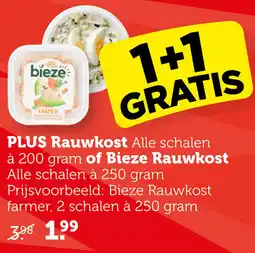 Coop PLUS Rauwkost Bieze Rauwkost aanbieding