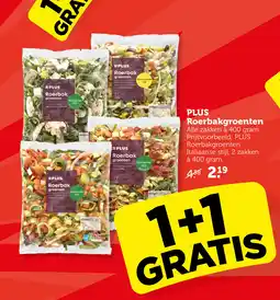 Coop PLUS Roerbakgroenten aanbieding