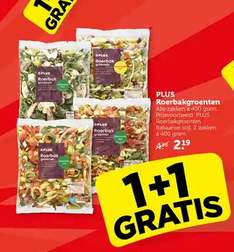 Coop PLUS Roerbakgroenten aanbieding