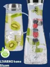 Lidl Glazen waterkaraf of sapkan aanbieding