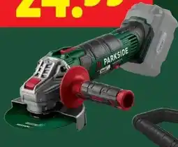 Lidl Accu-haakse slijper 20 V aanbieding