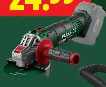 Lidl Accu-haakse slijper 20 V aanbieding