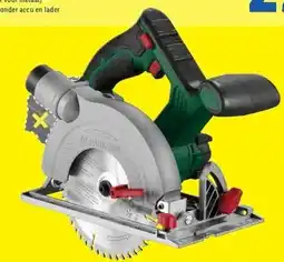 Lidl Accu-cirkelzaag 20 V aanbieding
