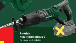 Lidl Accu-reciprozaag 20 V aanbieding