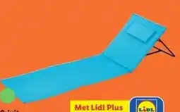 Lidl Ligmat met rugleuning aanbieding