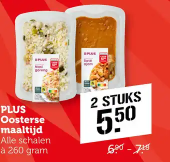 Coop PLUS Oosterse maaltijd aanbieding