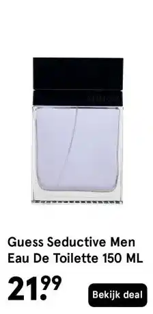 Etos Guess Seductive Men Eau De Toilette 150 ML aanbieding