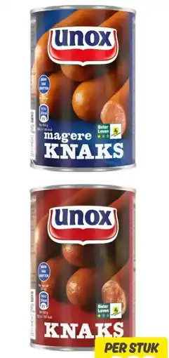 Dekamarkt UNOX KNAKS aanbieding