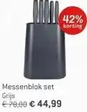 Dekamarkt Messenblok set aanbieding
