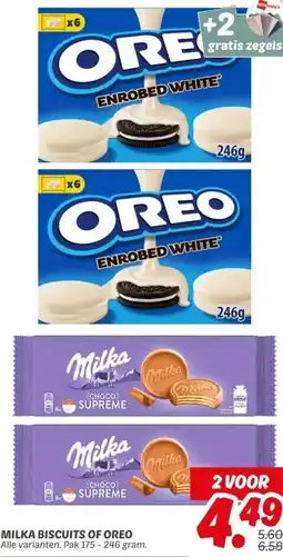 Dekamarkt MILKA BISCUITS OF OREO aanbieding