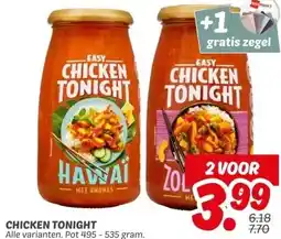 Dekamarkt CHICKEN TONIGHT aanbieding