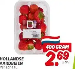 Dekamarkt HOLLANDSE AARDBEIEN aanbieding