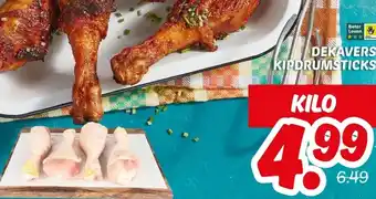Dekamarkt DEKAVERS KIPDRUMSTICKS aanbieding