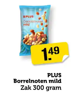Coop PLUS Borrelnoten mild aanbieding