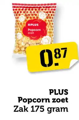 Coop PLUS Popcorn zoet aanbieding