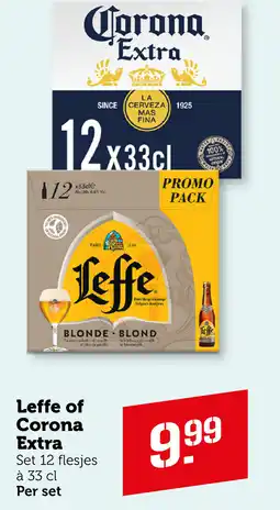 Coop Leffe of Corona Extra aanbieding