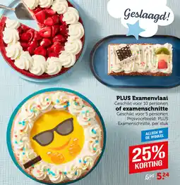 Coop PLUS Examenvlaai of examenschnitte aanbieding