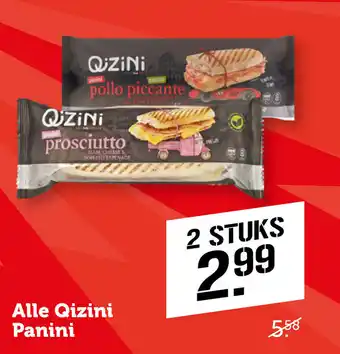 Coop Alle Qizini Panini aanbieding
