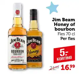 Coop Jim Beam Honey of bourbon aanbieding