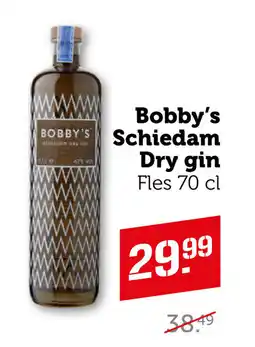 Coop Bobby's Schiedam Dry gin aanbieding