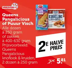 Coop Queens Pangalicious of Puuur Visch aanbieding