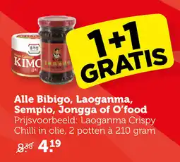 Coop Alle Bibigo, Laoganma, Sempio, Jongga of O'food aanbieding