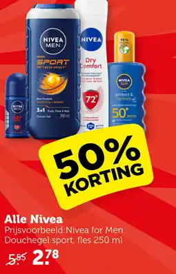 Coop Alle Nivea aanbieding