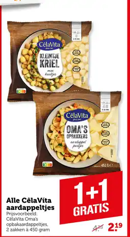 Coop Alle CêlaVíta aardappeltjes aanbieding