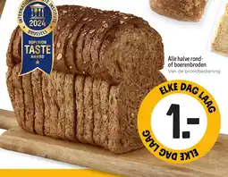 Jumbo Alle halve rond of boerenbroden aanbieding