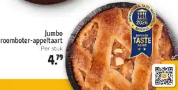 Jumbo Jumbo roomboter-appeltaart aanbieding